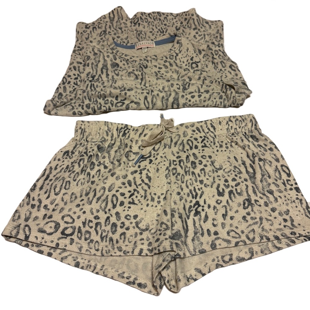 PJ Salvage Pajama Short Set